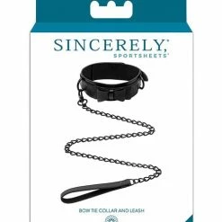 Sportsheets International Sincerely Bow Tie Collar Leash