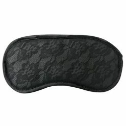 Sportsheets International Kink & BDSM Sincerely Lace Blindfold - Black
