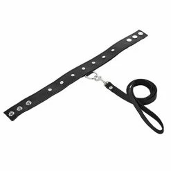 Sportsheets International Sportsheets Leather Leash & Collar Kink & BDSM
