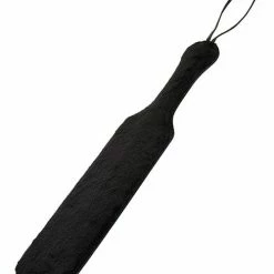 Sportsheets International Kink & BDSM Sportsheets Leather Paddle With Black Fur
