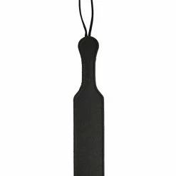 Sportsheets International Kink & BDSM Sportsheets Leather Paddle With Black Fur