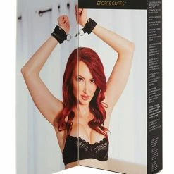 Sportsheets International Sportsheets Sports Cuffs - Black