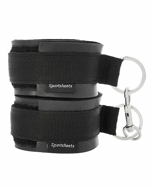 Sportsheets International Sportsheets Sports Cuffs - Black