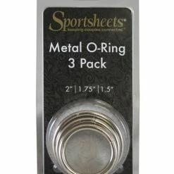 Sportsheets International Penis Toys Sportsheets Metal O Ring - Pack Of 3