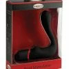 St Rubber Anal Toys Malesation Anal Stimulator - Black