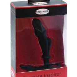 St Rubber Malesation Prostate Inspirer - Black Anal Toys