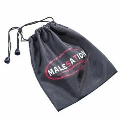 St Rubber Malesation Vibro Rimming Plug - Black Anal Toys