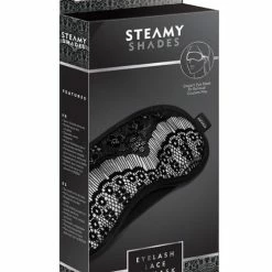 St Rubber Steamy Shades Eyelash Lace Eye Mask