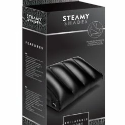St Rubber Steamy Shades Inflatable Wedge - Black