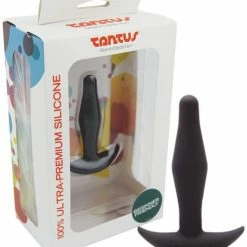 Tantus Lil' Flirt Silicone Plug - Black Anal Toys