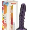 Tantus Echo Silicone Vibrating Dildo - Purple
