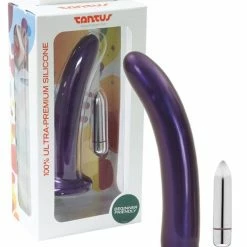 Tantus Leisure Silicone Vibrating Dildo - Amethyst Dildos