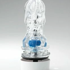 Tenga Aero Dial-operated Suction Control Masturbator - Cobalt Ring