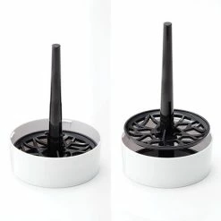 Tenga Aero Dial-operated Suction Control Masturbator - Silver Ring