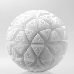 Tenga Geo Glacier - White Penis Toys