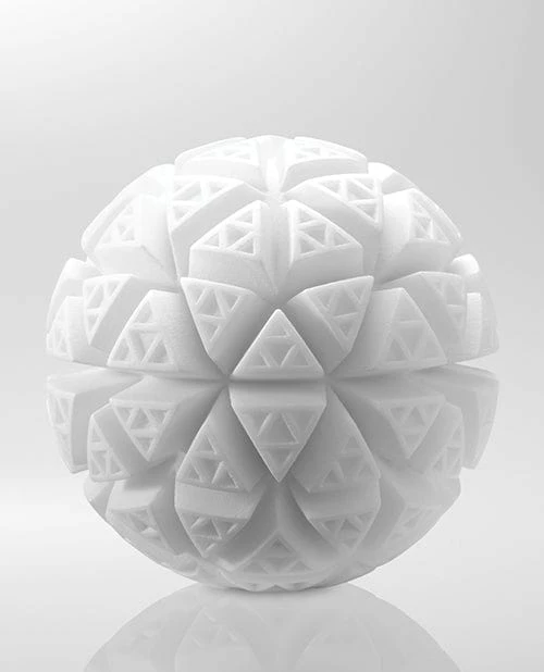 Tenga Geo Glacier - White Penis Toys