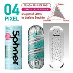 Penis Toys Tenga Spinner Pixel - Special Soft Edition