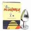 Thank Me Now Voodoo Walk Large Metal Plug - Silver Anal Toys