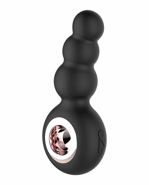 Thank Me Now Anal Toys Gender Fluid Quiver Anal Ring Bead Vibe - Black