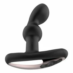 Thank Me Now Anal Toys Gender Fluid Thrill Prostate Vibe - Black