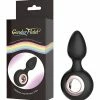 Thank Me Now Anal Toys Gender Fluid Tremor Ring Plug Anal Vibe - Black