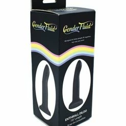 Thank Me Now Gender Fluid 7.8" Enthrall Strap On Dildo - Black Dildos