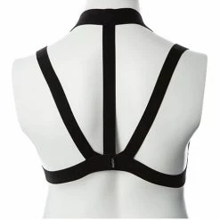 Thank Me Now Gender Fluid Majesty Harness - Black Kink & BDSM