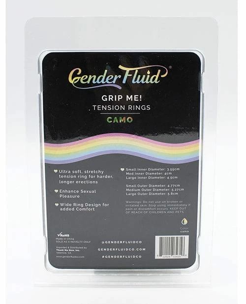 Thank Me Now Penis Toys Gender Fluid Grip Me! Tension Ring Set