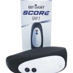 Thank Me Now Get Lucky Score Grip 7 Masturbator - Black Penis Toys