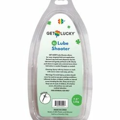 Thank Me Now Get Lucky Lube Shooter - XL Black Lubes