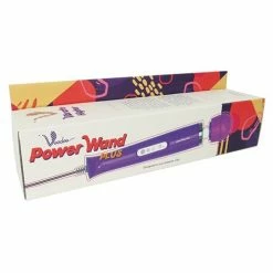 Thank Me Now Voodoo Power Wand Plus 28x Plug In - Purple Vibrators