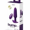 VeDO Bump Plus Rechargeable Remote Control Anal Vibe - Deep Purple Anal Toys