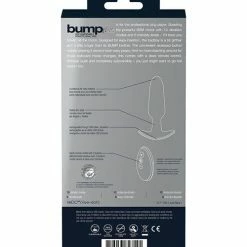 VeDO Bump Plus Rechargeable Remote Control Anal Vibe - Just Black Anal Toys