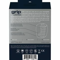 VeDO Grip Rechargeable Vibrating Sleeve - Just Black