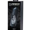 VeDO Hummer Max Rechargeable Vibrating Sleeve - Black Pearl Penis Toys