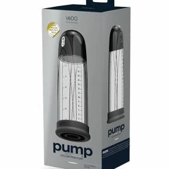 Penis Toys VeDO Pump Rechargeable Vacuum Penis Pump - Just Black