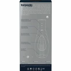 VeDO Torpedo Vibrating Rechargeable Stroker - Just Black