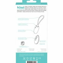 VeDO Kiwi Rechargeable Insertable Bullet - Tease Me Turquoise Vibrators