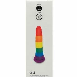 Very Intelligent Dildos Pride Dildo - Rainbow