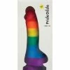 Very Intelligent Dildos Pride Dildo With Balls - Rainbow