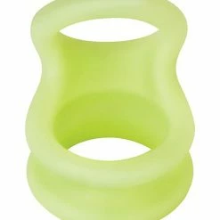 Forto F-20 60-77mm Liquid Silicone Balls Stretcher - Glow In The Dark