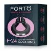 Forto F-24 Textured Vibrating Cock Ring Penis Toys