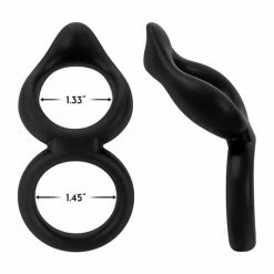 Forto F-88 Double Ring Liquid Silicone Cock Ring
