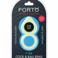 Forto F-88 Double Ring Liquid Silicone Cock Ring