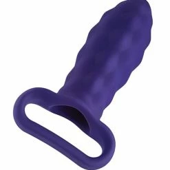 Femme Funn Versa Bullet With Plug Sleeve - Dark Purple Vibrators