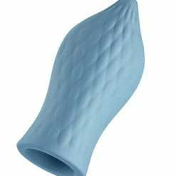 Femme Funn Versa Bullet With Tongue Sleeve - Light Blue Vibrators