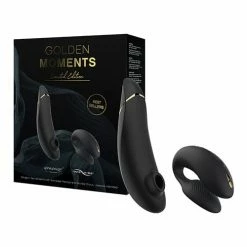 We-Vibe Chorus - Womanizer Premium Golden Moments Collection - Black-Gold Vibrators
