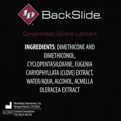 Lubes Id Backslide Anal Lubricant