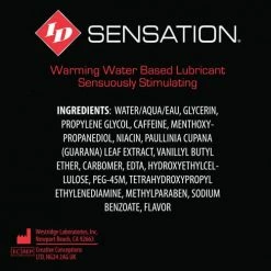 ID Sensation Waterbased Warming Lubricant