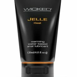 Wicked Sensual Care Jelle Warming Water Based Anal Gel Lubricant - 4 Oz.